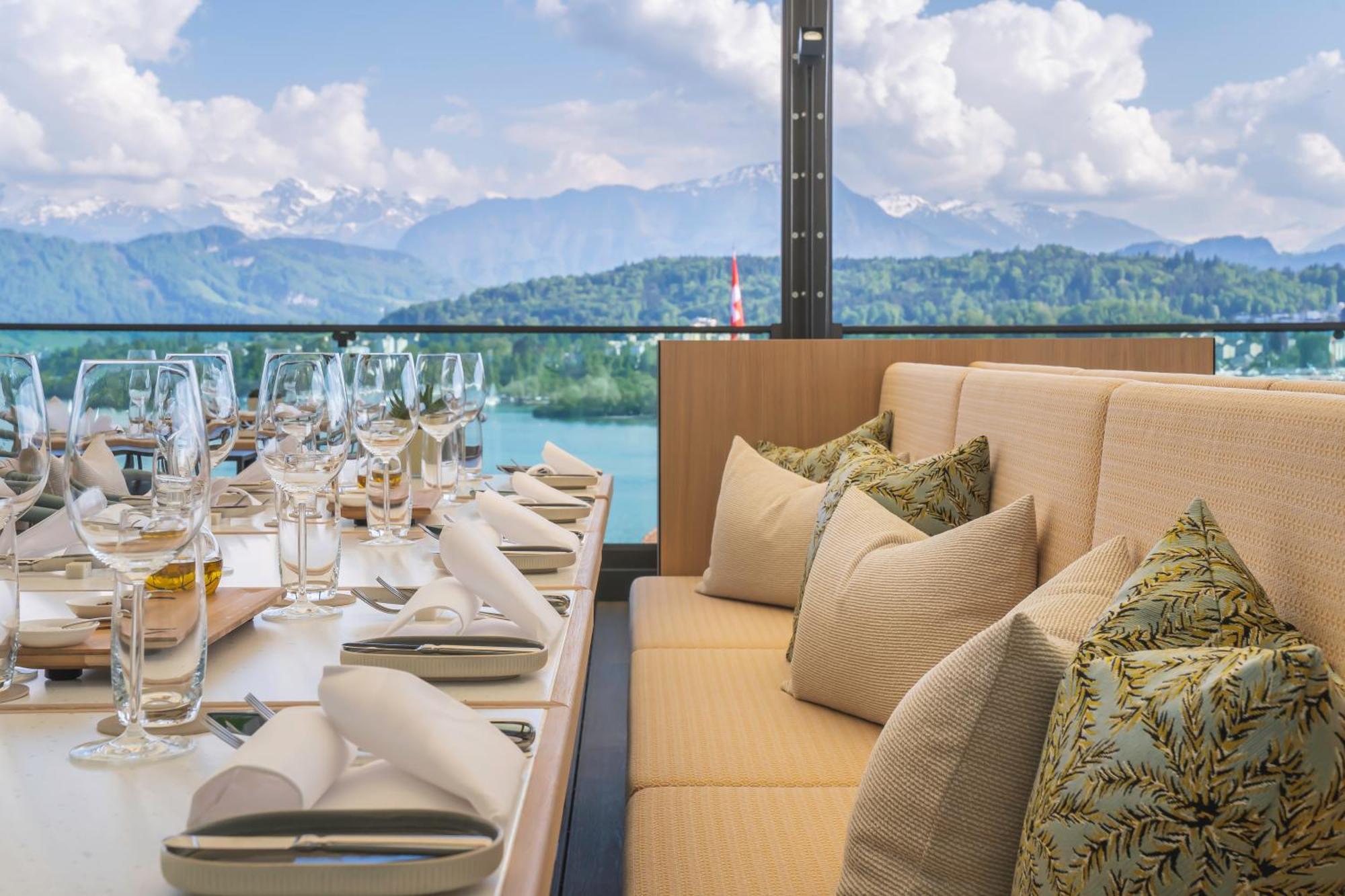 Art Deco Hotel Montana Luzern Exterior foto