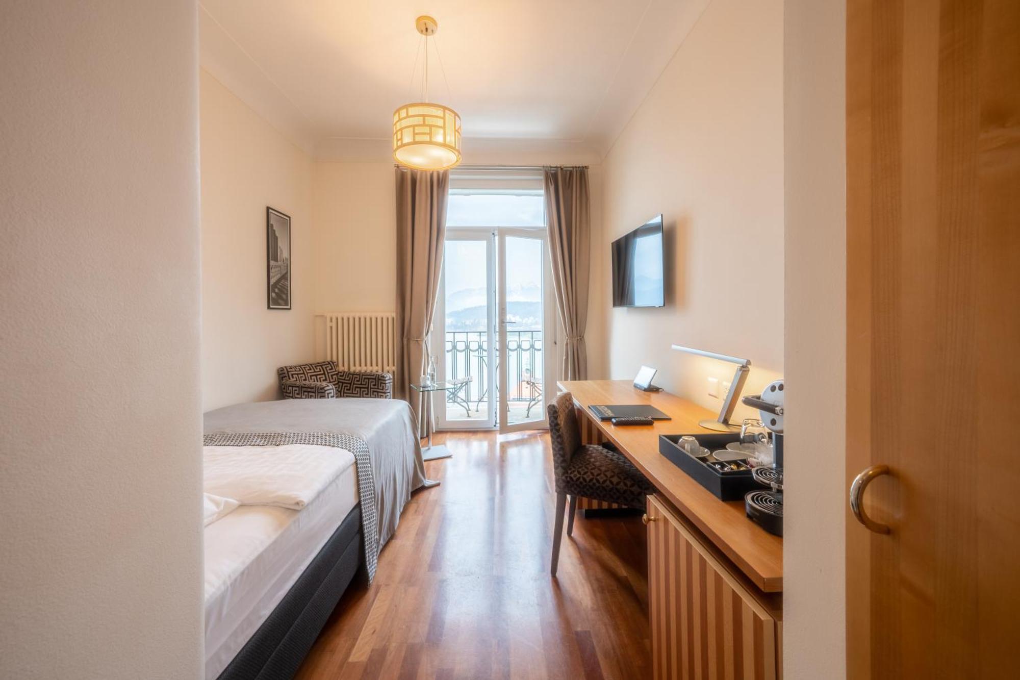Art Deco Hotel Montana Luzern Zimmer foto